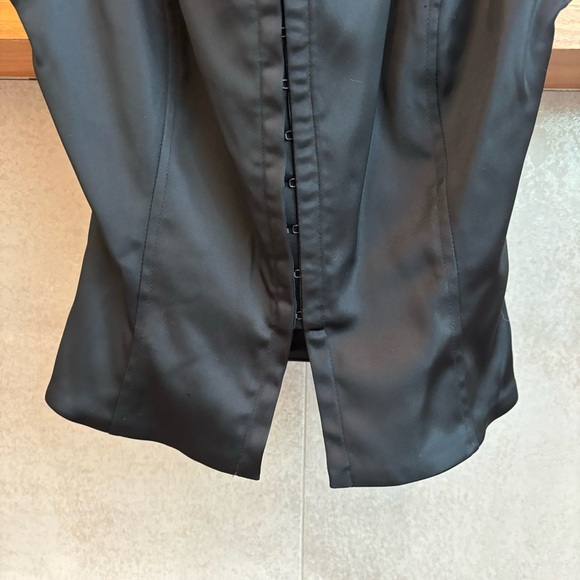 Wilfred Roseland Satin Bustier In Black, Size 2XS - Picture 5 of 12